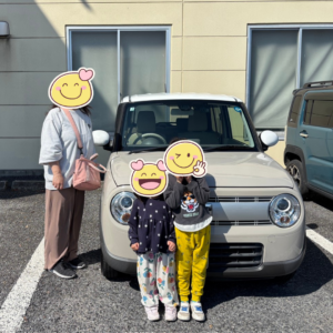 ダイハツ アルトラパンの納車記念写真｜モビリティタウン熊本  
