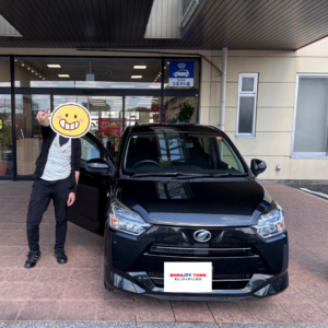 ダイハツ　ミライースの納車記念写真｜モビリティタウン熊本  