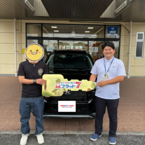 ホンダ　フィットの納車記念写真｜モビリティタウン熊本 