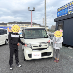 ホンダ　N-BOXの納車記念写真｜モビリティタウン熊本  