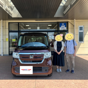 ホンダ N-BOXの納車記念写真｜モビリティタウン熊本 