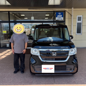 ホンダ N-BOXの納車記念写真|モビリティタウン熊本