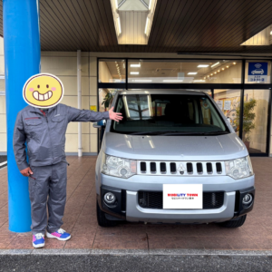 ミツビシ　デリカD-5の納車記念写真｜モビリティタウン熊本 