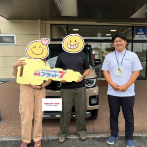 ミツビシ　デリカミニの納車記念写真｜モビリティタウン熊本  