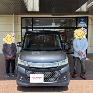 スズキ　パレットの納車記念写真｜モビリティタウン熊本  