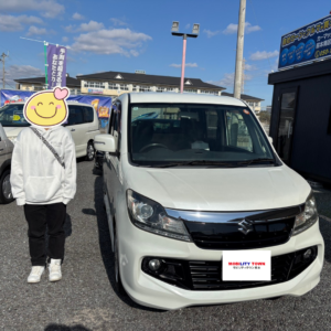 スズキ ソリオバンディットの納車記念写真|モビリティタウン熊本