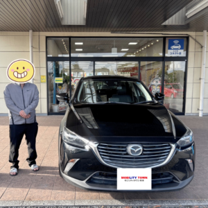 トヨタ　CX-3の納車記念写真｜モビリティタウン熊本