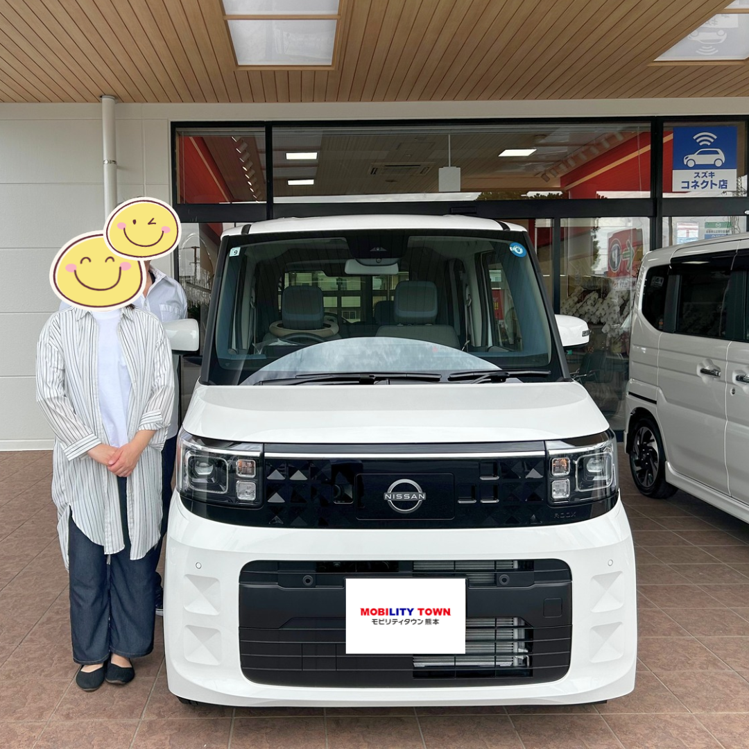 トヨタ　ルークスの納車記念写真｜モビリティタウン熊本