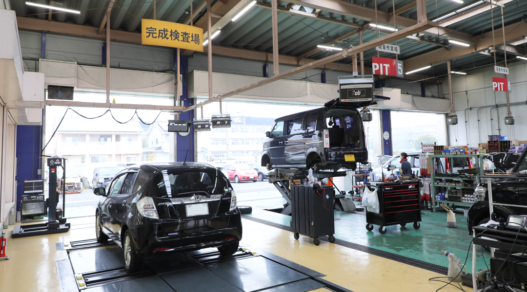 整備士による立ち会い診断