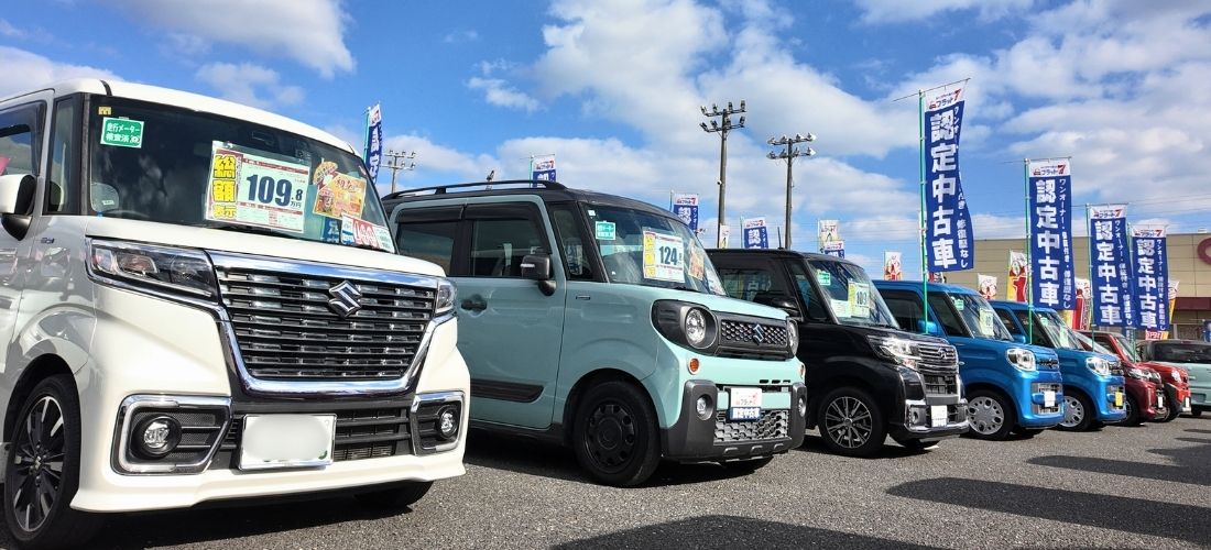 熊本の中古車展示場